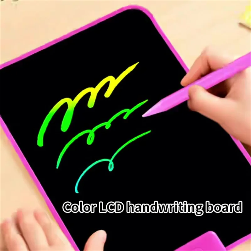 

14 inch Children's Handwriting Board Rechargeable Color Division One-Click Clear No Dust, No Ink, No Dirt Children Play Learn