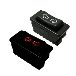 1Pcs Car Window Lifter Switch With Lamp 5 Pin Power Window Switch DC 12V / 24V 20A For Car Button Switch Accessories Universal