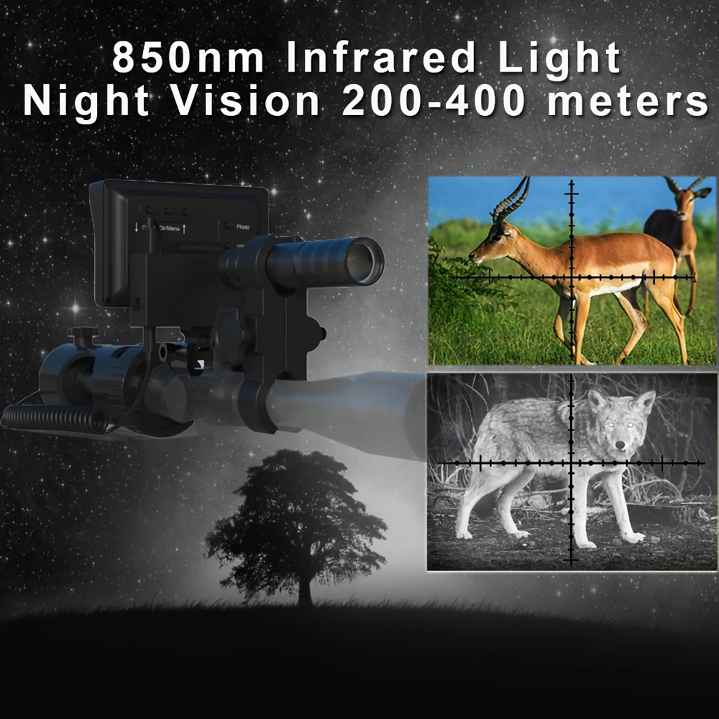 Digital Night Vision Scope HD - đánh giá và giá Night Vision Rifle Scope Ir 850Nm