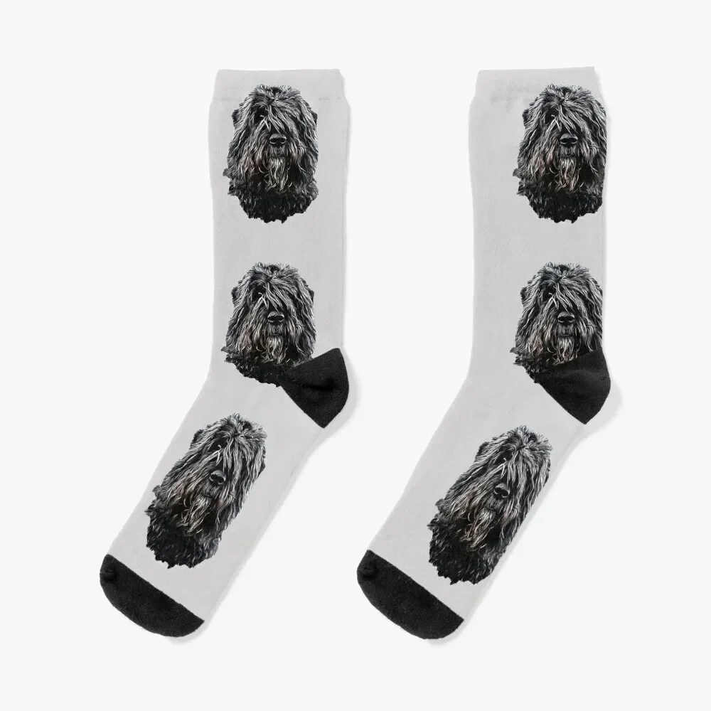 

Bouvier des Flandres A stunning Dog breed Socks retro Children's Antiskid soccer compression Men Socks Women's