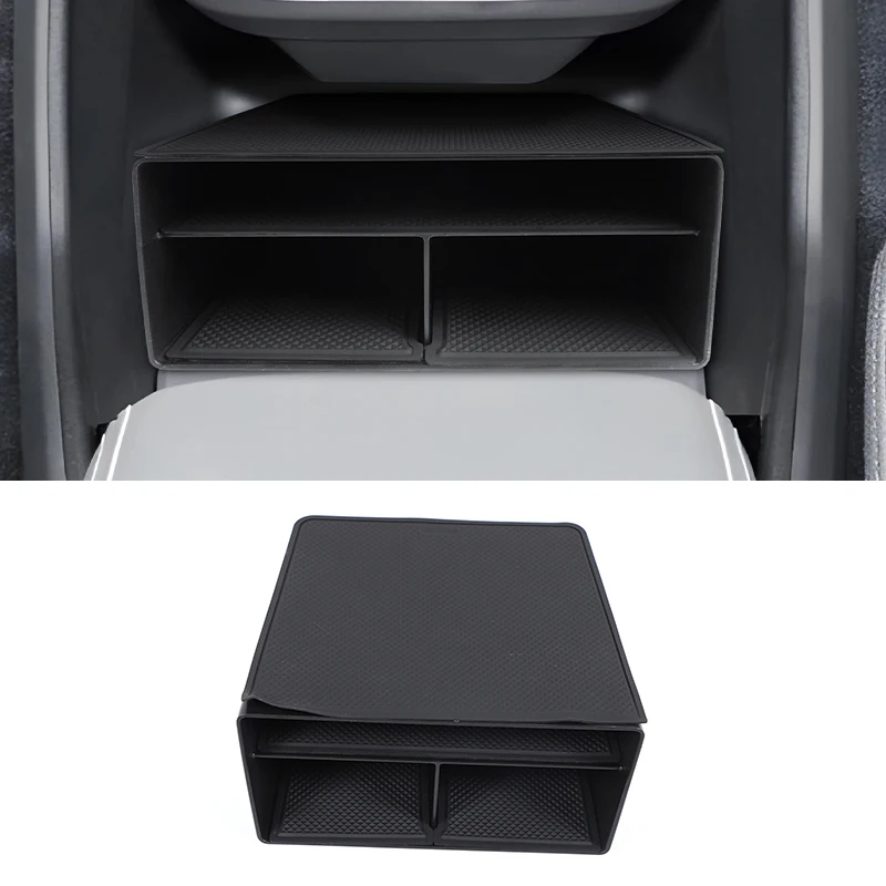 

For Audi Q5/Q4 Etron Car Central Console Storage Box Organizer Container Tray Interior Accessories