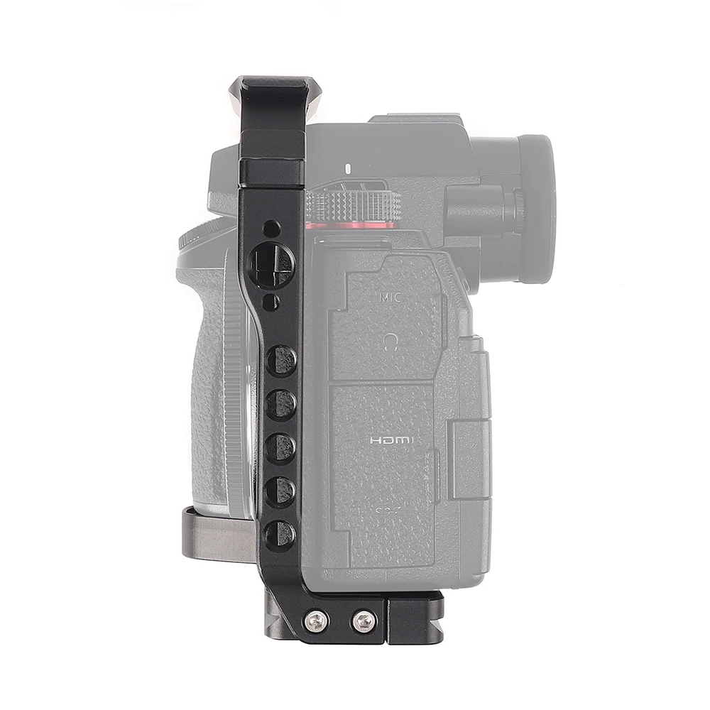 Camera Cage for Panasonic LUMIX S5II S52 S5IIX G9II Extension Frame Stabilizer Photography Accessorie Compatible with Microphone