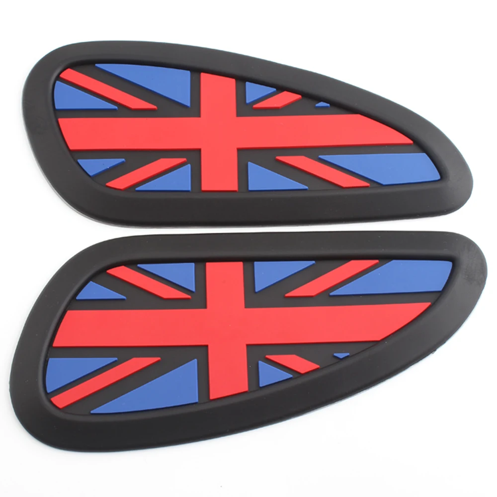 Motorcycle Retro Anti-Slip Tank Pad Fuel Tank Rubber Stickers Protector Decal Kits For Harley Kawasaki Yamaha Suzuki Honda Guzzi