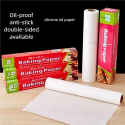 BBQ food grade siliconen papier bakpapier huishoudelijk inpakpapier hittebestendig keuken oven vetbarrièrepapier
