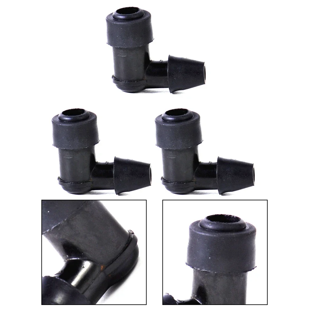 Accessories Spark Plug Cap High Performance Non Resistor Offer Strong Universal Fitment 3PCS Black Fit For Motorcycle