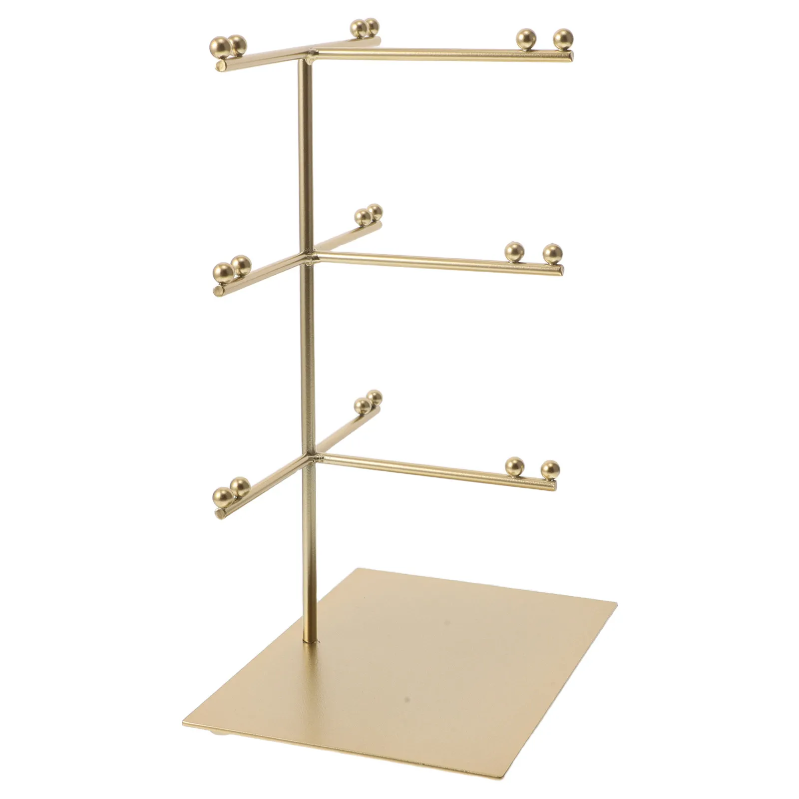 

Металлическая 3-ярусная подставка для очков, органайзер для демонстрации солнцезащитных очков и обычных очков для розничных магазинов, дома, офиса, экономия пространства, витрина