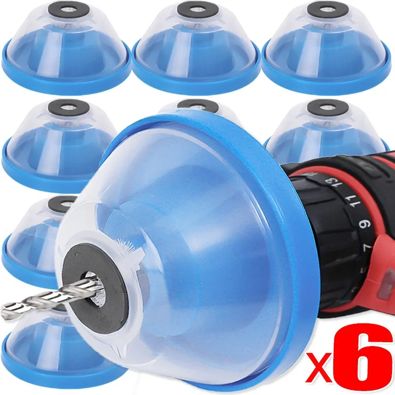 

6/1 шт., пылеуловитель для дрели