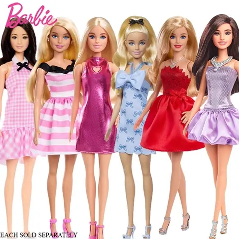 2025 100% Original Mattel Barbie Fashionistas Dolls for Girls Genuine Top Brand Toys for Children Christmas Birthday Gifts