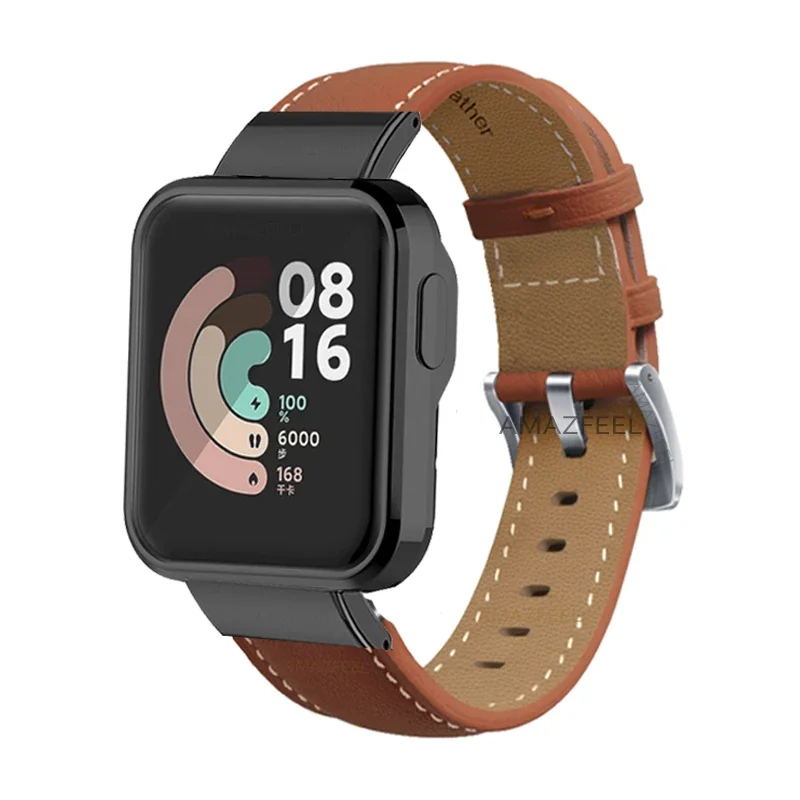 Bracelet For Xiaomi Mi Watch Lite Leather Strap Redmi Watch 2 Lite Watch Band For POCO Watch Straps Correa Belt Accessories