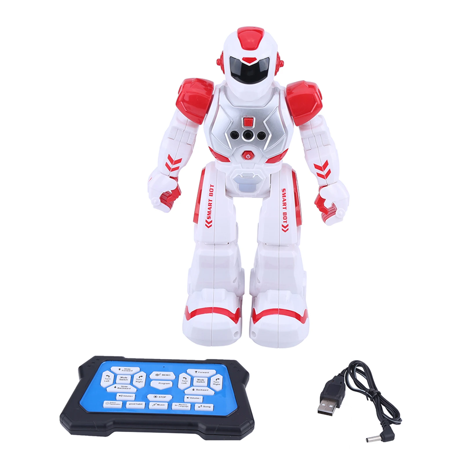Educational Robot  RC Robot  2Colors Kid Remote Control Intelligent Robot Gesture Sensor Singing Dancing Educational