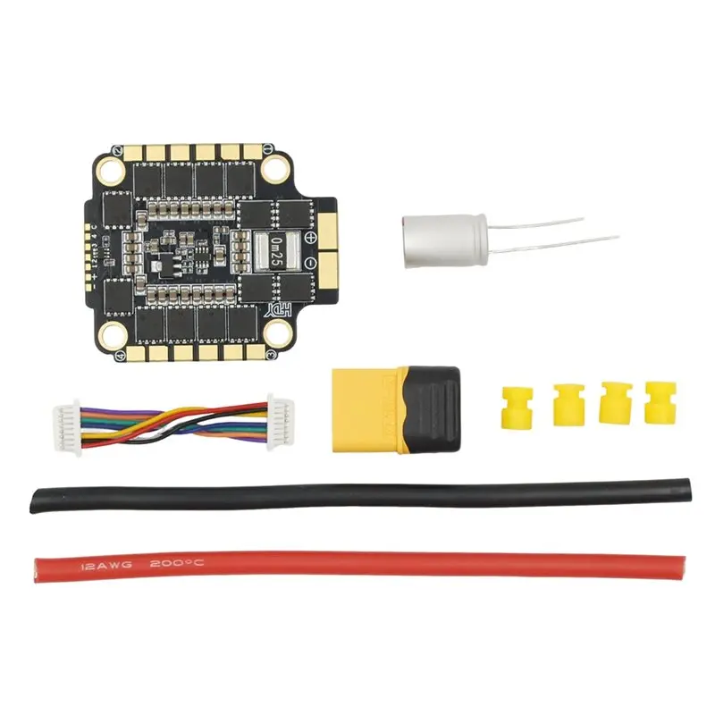 

НОВИНКА 2026: Полетный контроллер FC435 и ESC62A 4-в-1 AM32 ESC Stacks для систем FPV-дронов RC Racer