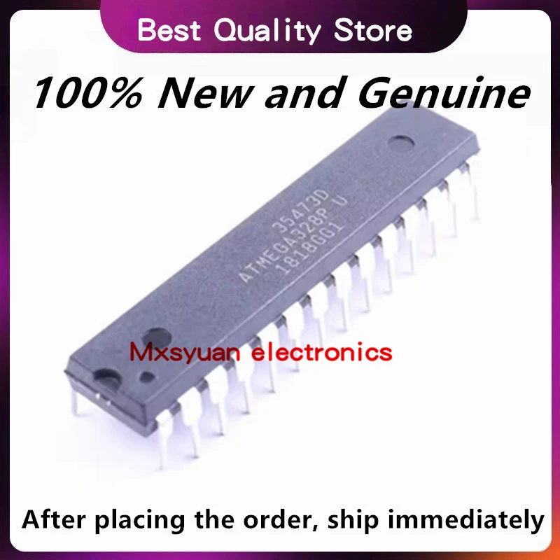 Spot stock 5PCS/LOT ATMEGA328P-PU ATMEGA328P DIP-28 100% New Original