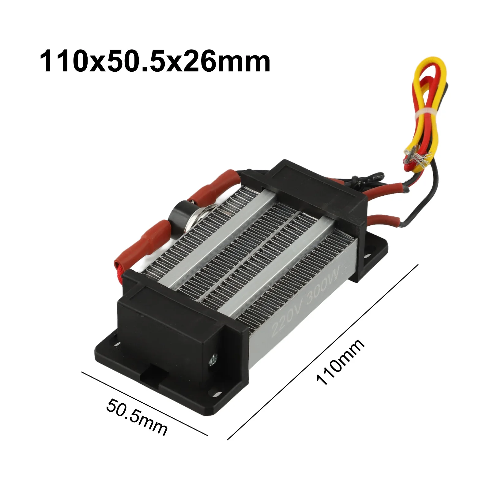 Commercial Use 110x50.5x26mm Electric Fan Heater Advanced Constant Temperature Heating Solution Fast Heat Generator