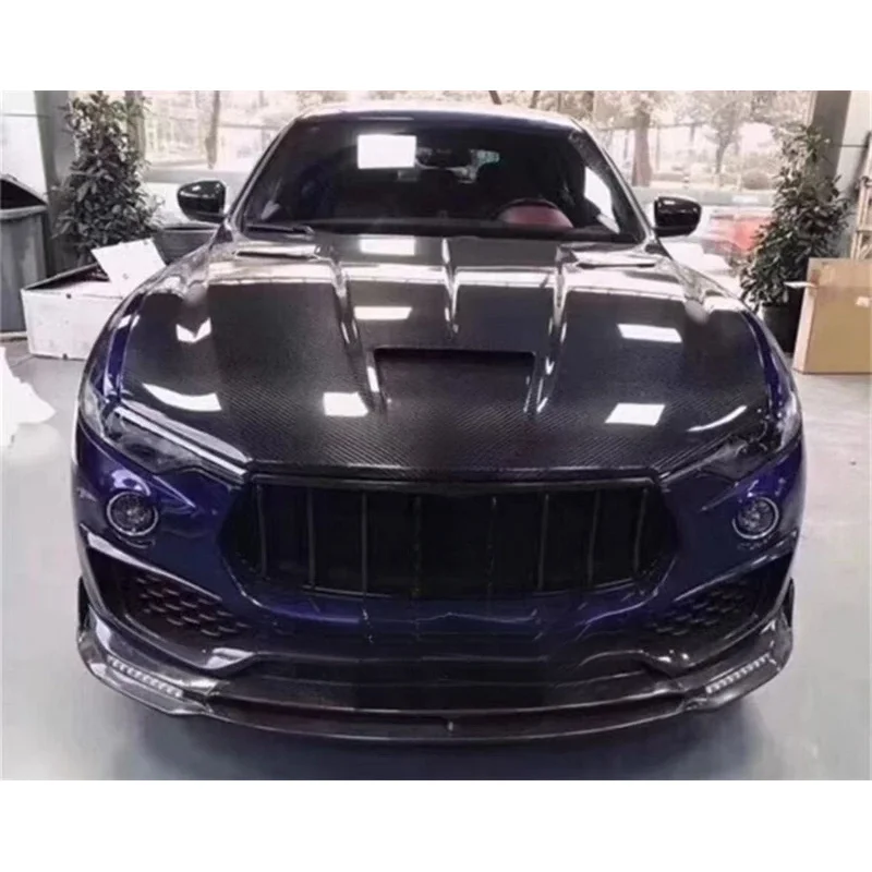 

High Quality Real Carbon Fiber Engine Hood Cover Kit For GT GTS 2013 2014 2015
