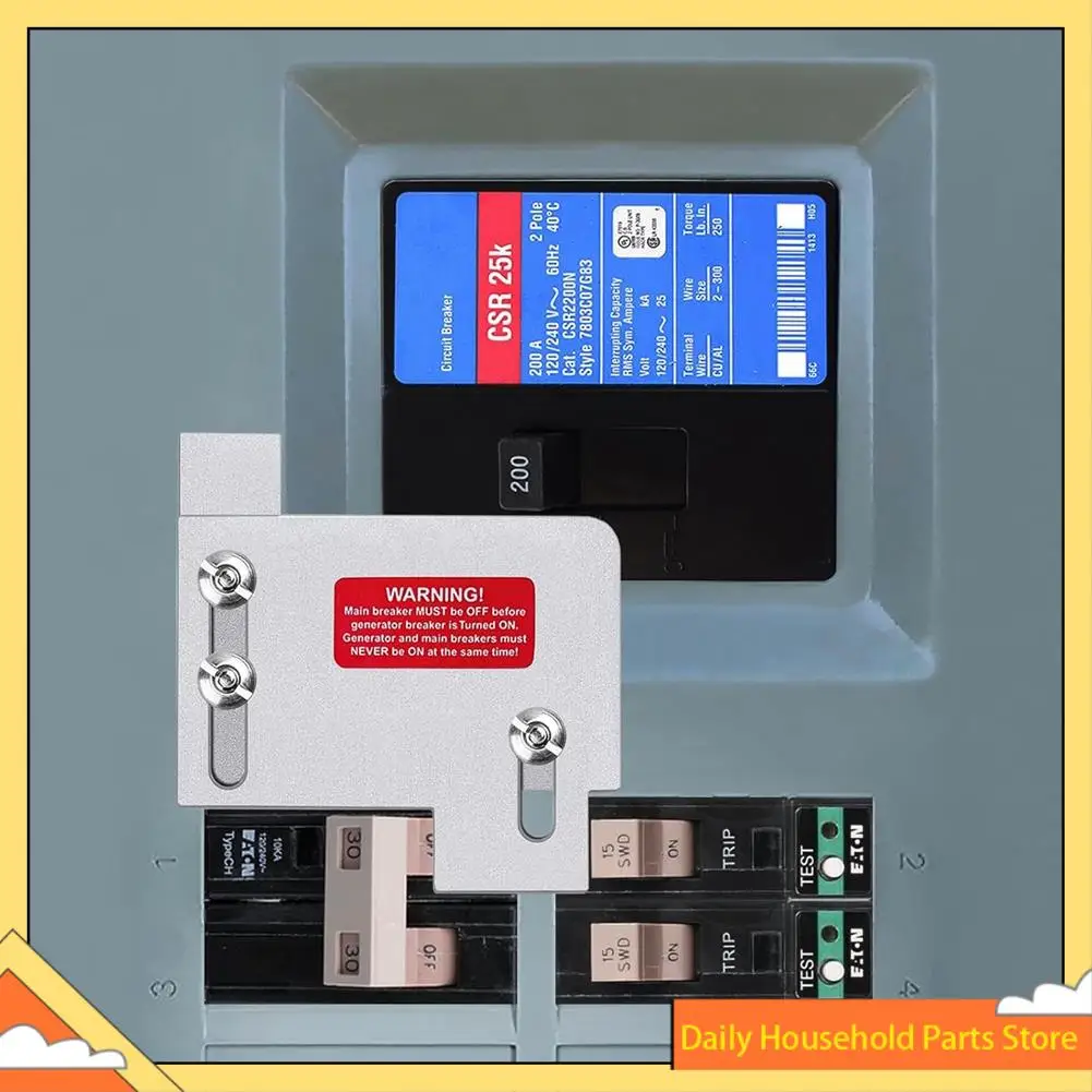 Комплект блокировки генератора для Eaton Cutler Hammer CH Series 150 и 200 А с выключателем TAN, горизонтальная электрическая блокировка ГОРЯЧАЯ!