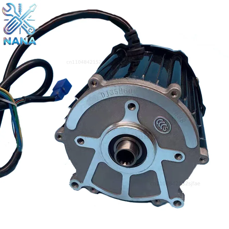 500W-1000W Special Motor For Electric Tricycle 5 Holes 14-Tooth Differential 48V 60V Pure Copper Motor