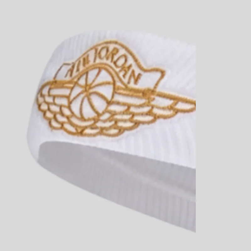 Nike Jordan Black Elastic Headband Non-slip Sweatband For Sports Fitness J0003604109OS