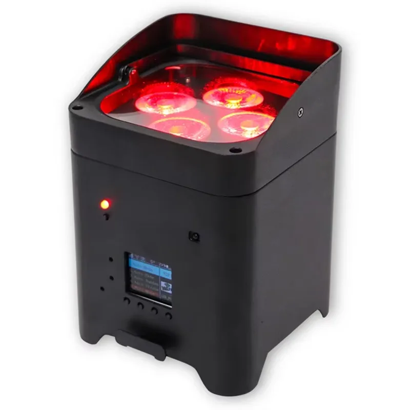 Party Wireless Wash Par Lights Dj Bar Waterproof Uplights Dmx Battery Par Light For Sale