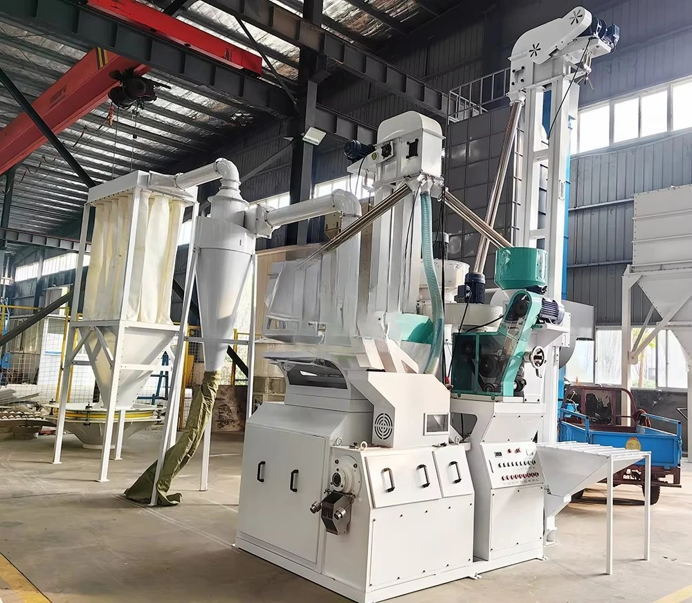 1000 kg Rice Mill 4 in 1 Combine Rice Milling Machine Mini Rice Mill Machine