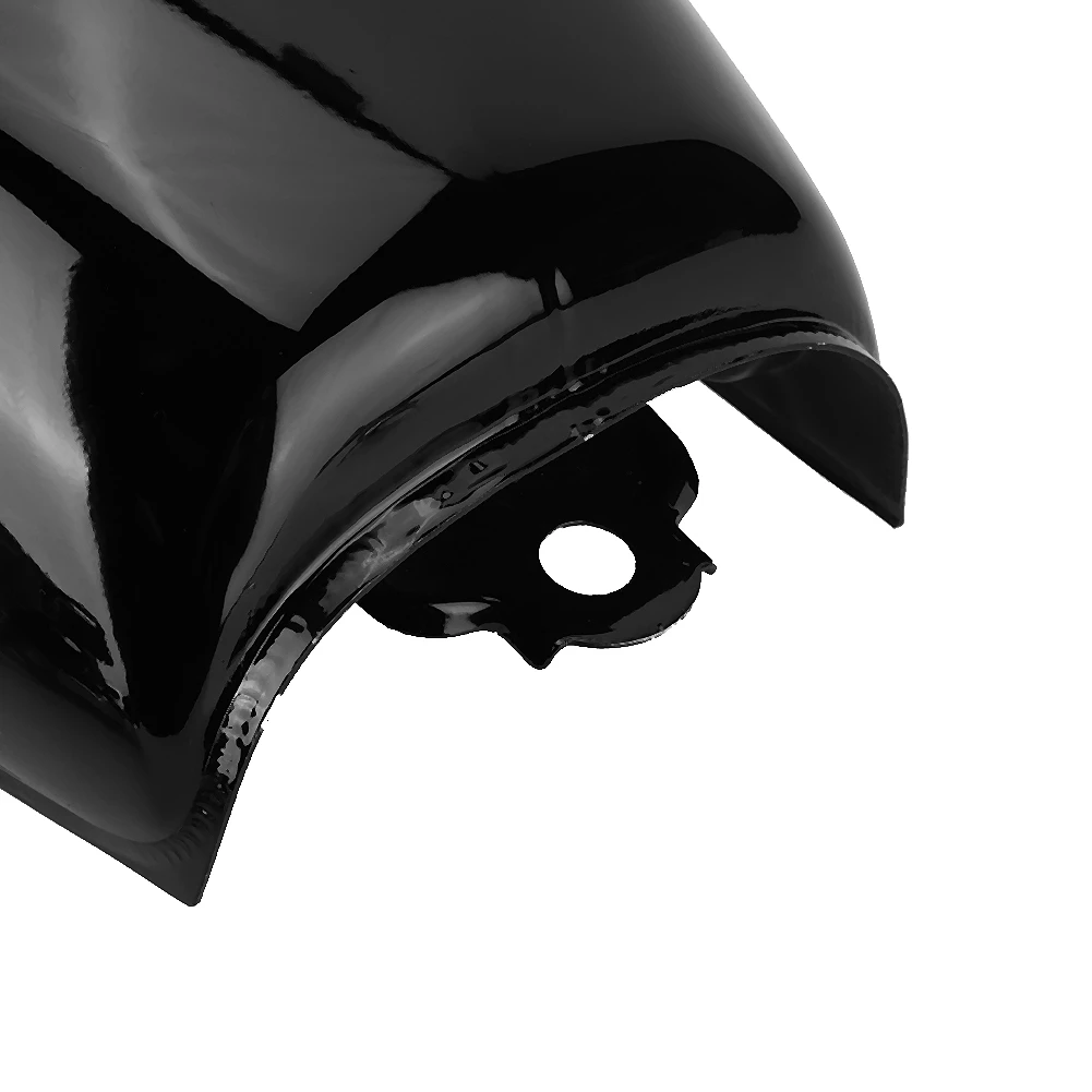 Picture 6: Motorcycle Universal Bright Black Retro Fuel Gas Tank with Cover Switch Fit for Honda CG125