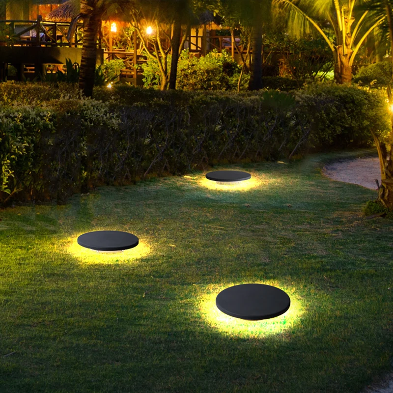 Buiten Gazon Licht Grond IP65 Waterdicht Modern Mode Tuin Binnenplaats Landschap Decoratie LED Verlichting Aluminium AC90-260V