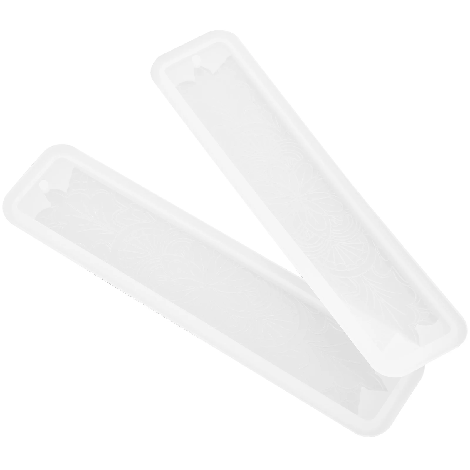 

2pcs Bookmark Mold Reusable Resin Epoxy Molds for DIY Epoxy Resin Molds Handmade Crafts Accessories Rectangle