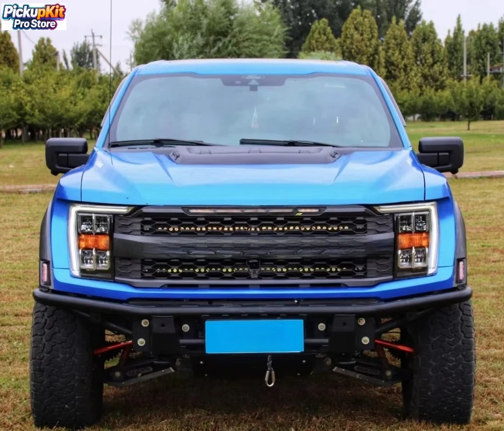 

F150 Raptor Steel Front Desert Tube Bumper with High Clearance & Lightweight for Raptor P702