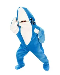 Toddler Family Shark Costume Cosplay Adult Halloween Hoodie Funny Jumpsuit Animals Costume for Kids Carnival Party Dress UP Suit