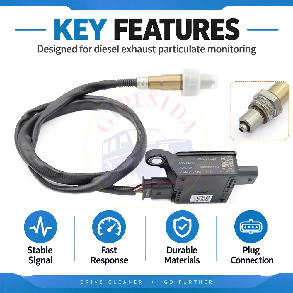 392652F300 PM Particulate Matter Sensor 0281006552 39265-2F300  for Kia Sorento III Hyundai Santa Fe 2.2 CRDi Diesel 0281006553