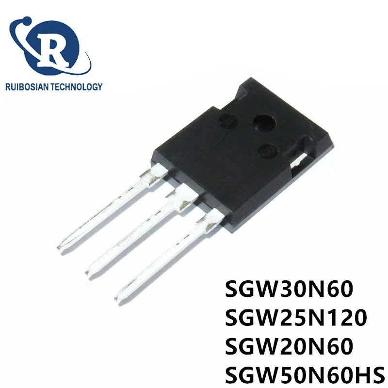 5pcs SGW50N60HS G50N60HS 50N60 600V 50A G30N60HS SGW30N60HS SGW20N60 G20N60 SGW25N120 G25N120 SGW30N60 G30N60 TO-247