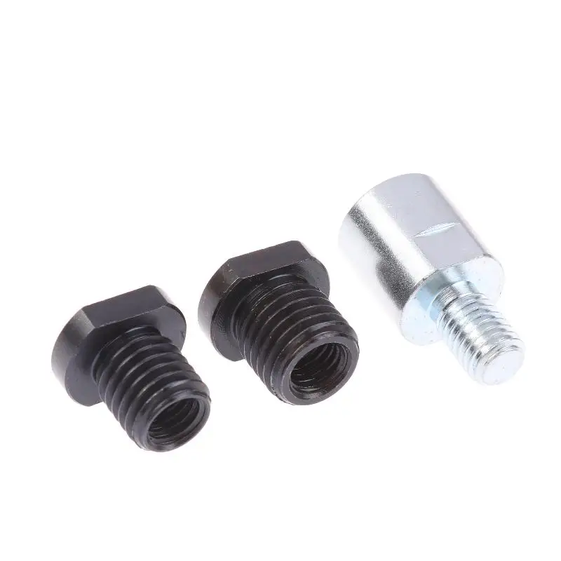 M10 M14 スレッドアタッチメントグラインドスピンドルアーバー変換メス-オスコネクターロッド電動工具アングルグラインダーアダプター