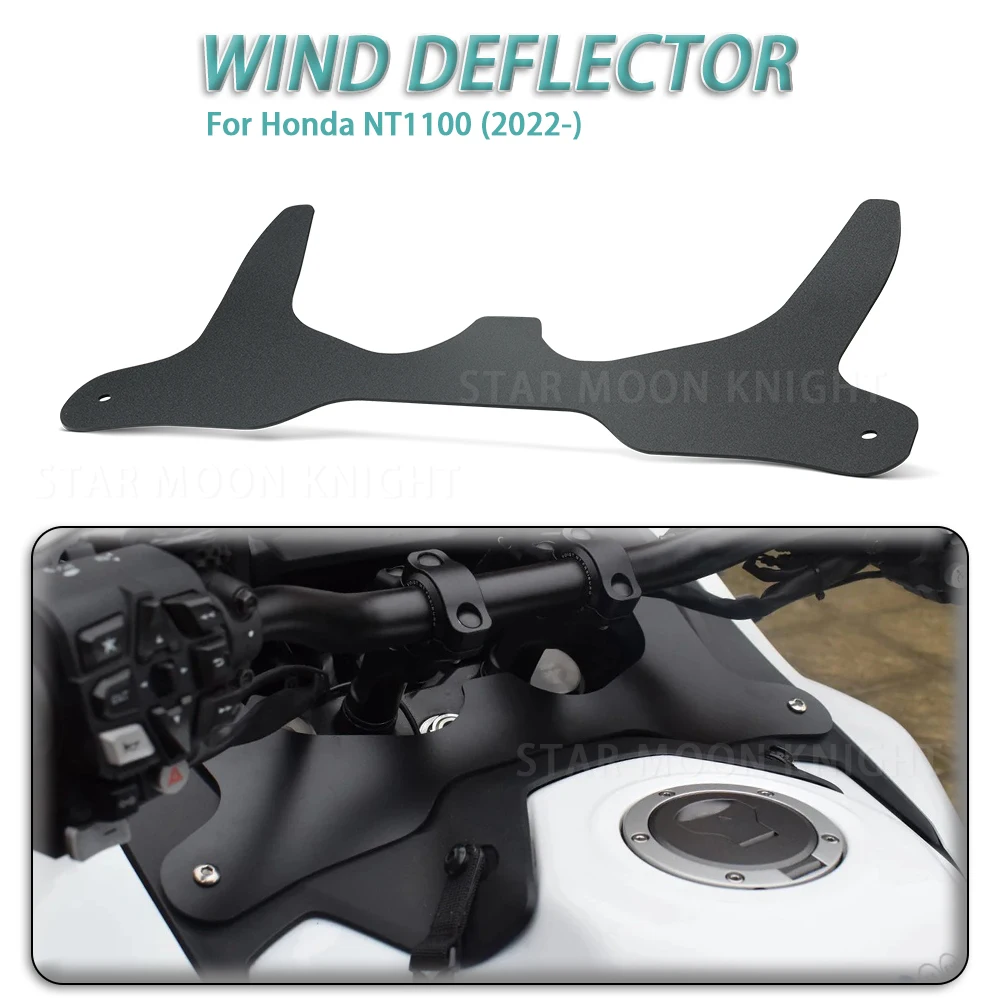 

Front Wind Deflector For Honda NT1100 NT 1100 2022 2023 2024 - Motorcycle Accessories Fuel Tank Fairing Airflow Deflectors