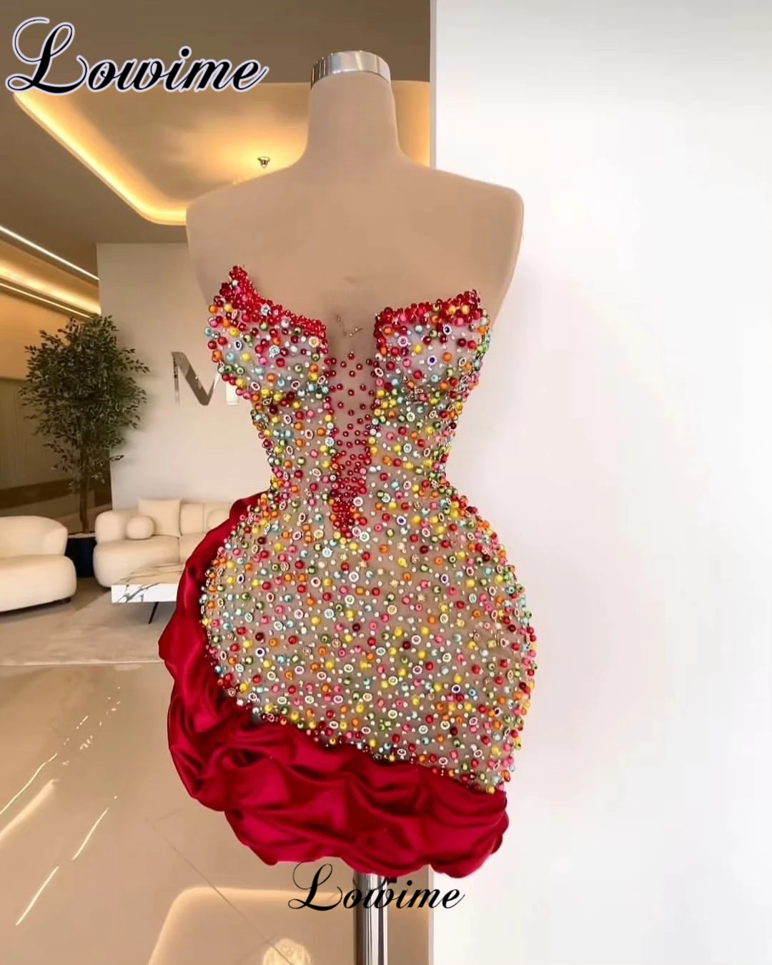 Vestidos curtos de coquetel frisados sereia, vestidos sem mangas para adolescentes, baile e festa, 2023