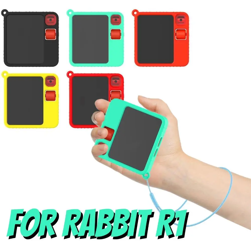 Silicone Protective Case For Rabbit R1 Dustproof Anti Drop Game Console Protective Shell