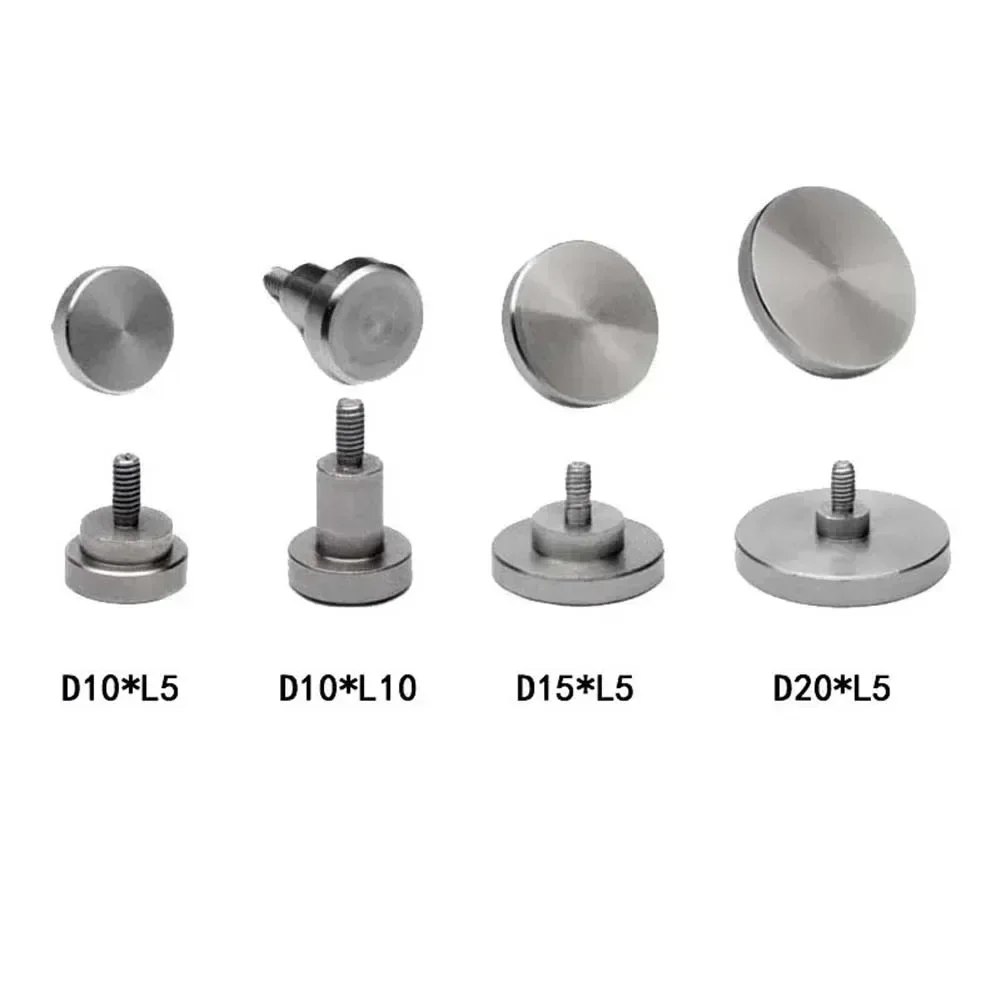 

1pc Stainless Steel Flat Point Contact Points M2.5 Threaded Shank For Dial Thickness Gauge Dial Indicator Depth & Height Gauge