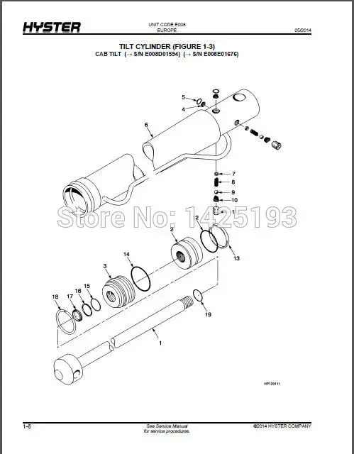 قطع غيار AutoEPC Hyster PDF 2017 لمجموعة EURO الكاملة