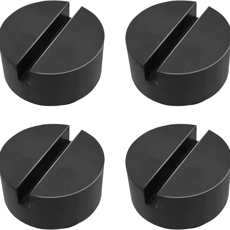 Durable Car Jack Rubber Pad Multifunctional Round Car Supplies High Quality Rubber Support Block Portable Car Accessories