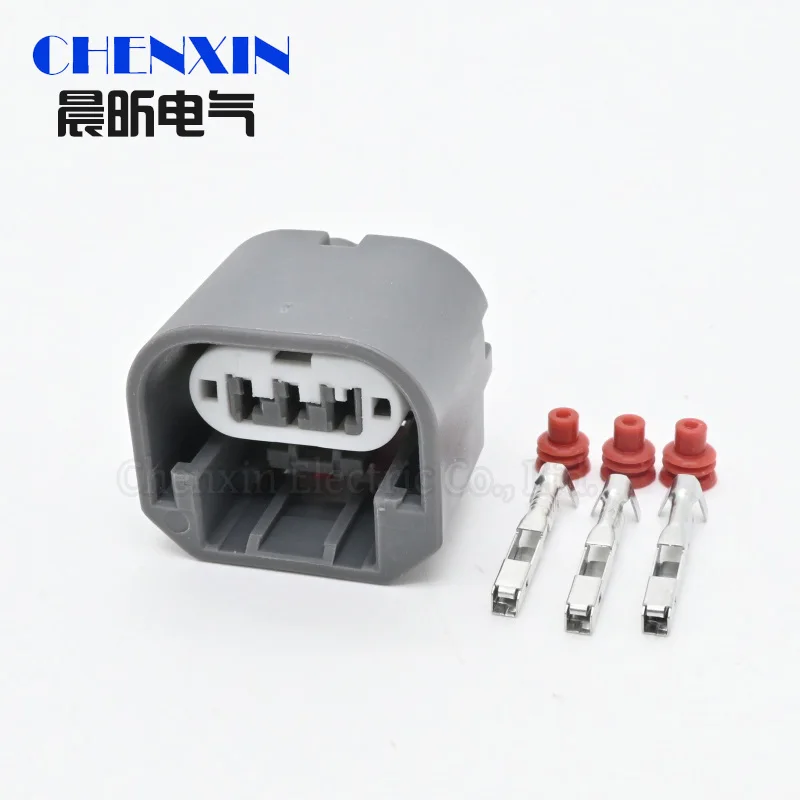 For JEEP Patriot Compass Wrangler Grand Cherokee 3 Pin Automotive Waterproof Connector Car Front Turn Signal Plug 7287-0955-30