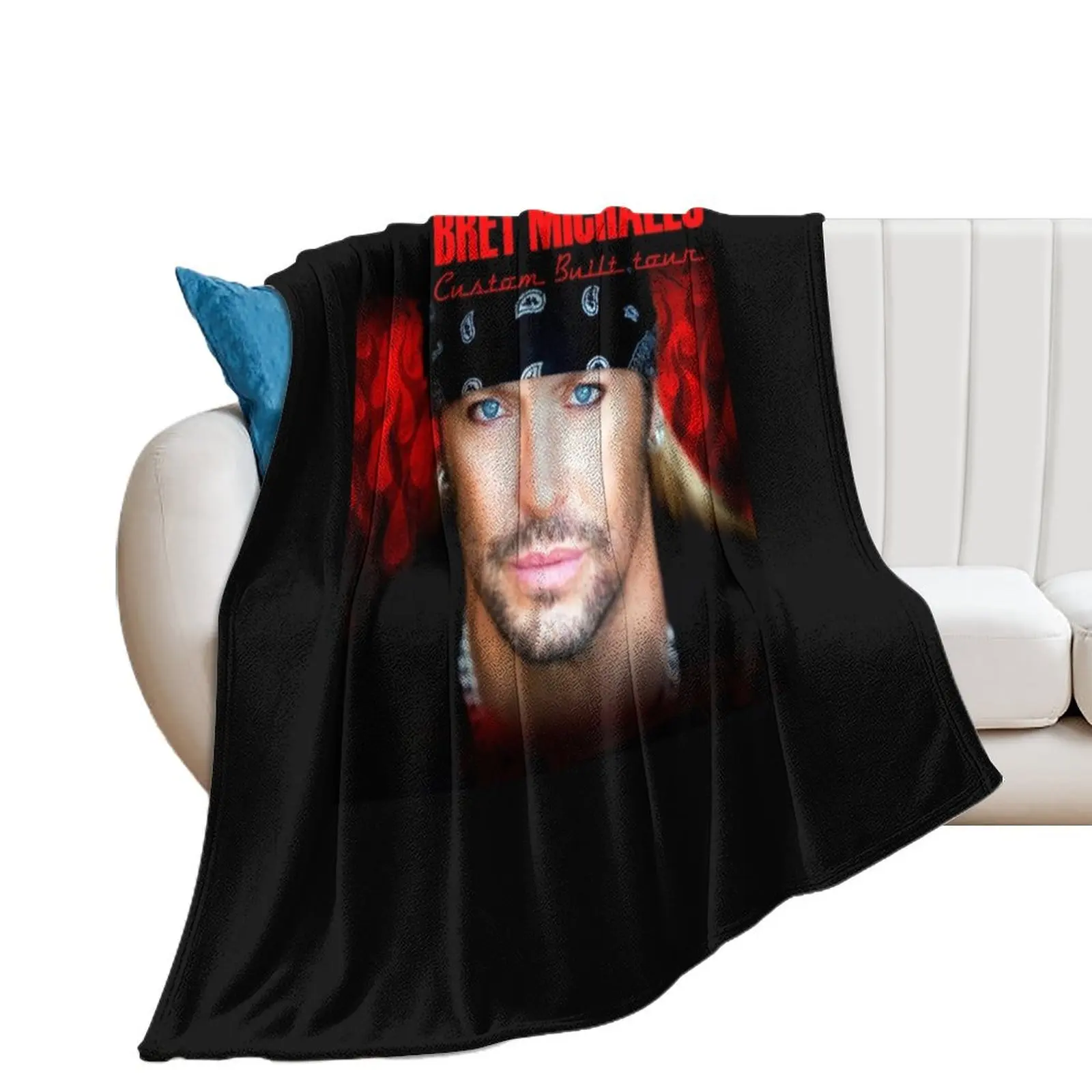 

Bret Michaels Face Tour 2019 Dedekyo 5 Throw Blanket Single For Baby Giant Sofa Blankets