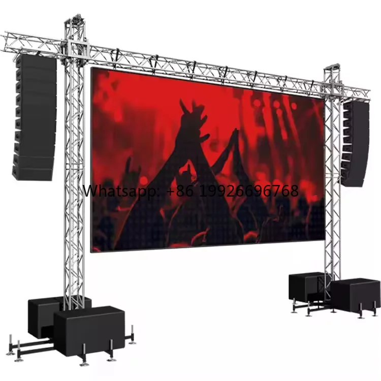 Outdoor P3.91mm P2.9mm 7680hz Led Display Aluminum Alloy Outdoor Led Screen for Live