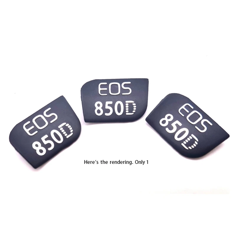ملصق لوحة الأسماء لغطاء كانون ، لوحة الاسم ، قطع إصلاح لـ 850D SLR ، متين ، سهل التركيب