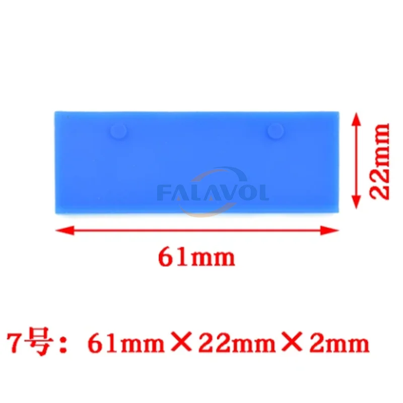 FALAVOL 5pcs/lot printer wiper for Epson XP600 TX800 DX5 DX7 4720 head wiper rubber blade Roland Mutoh Mimaki cleaning wiper