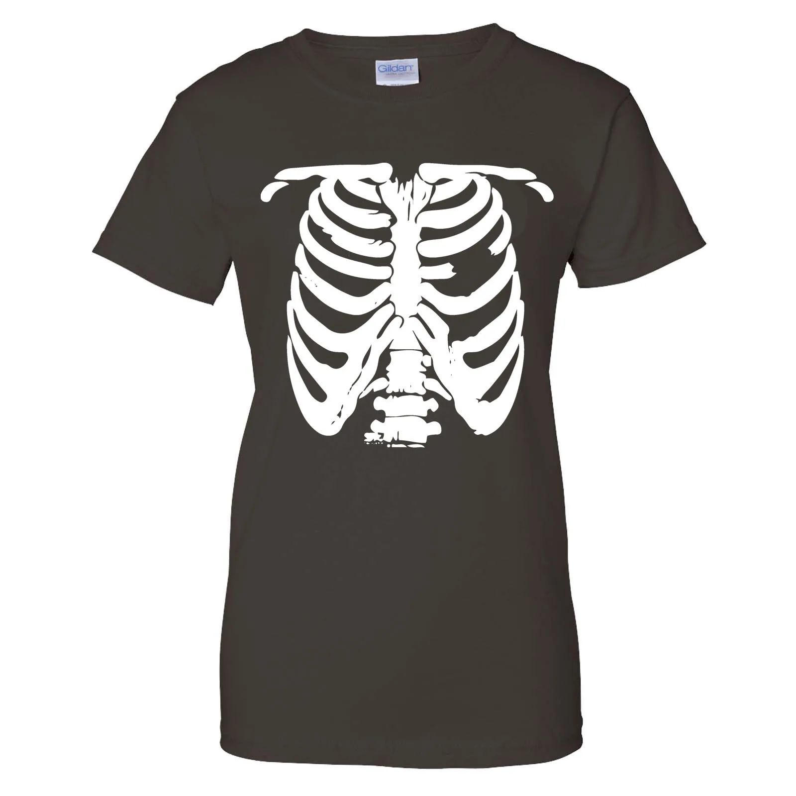 SKELETON BODY HALLOWEEN КОСТЮМ RIB CAGE FUNNY TRICK TREAT ЖЕНСКАЯ футболка 478 SKELETON BODY HALLOWEEN КОСТЮМ RIB CAGE FUNNY TRICK TREAT ЖЕНСКАЯ футболка 478