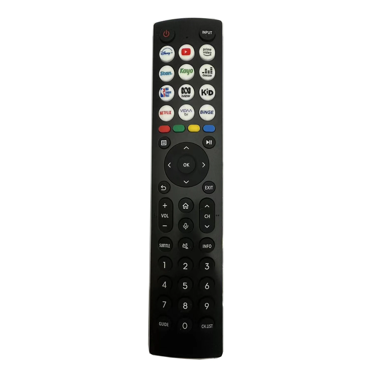 Replace Remote Control for Hisense Smart TV ERF2J36H ERF2R36H ERF2M36H 55A53FUV 65A53FUV 50A66FUA No voice