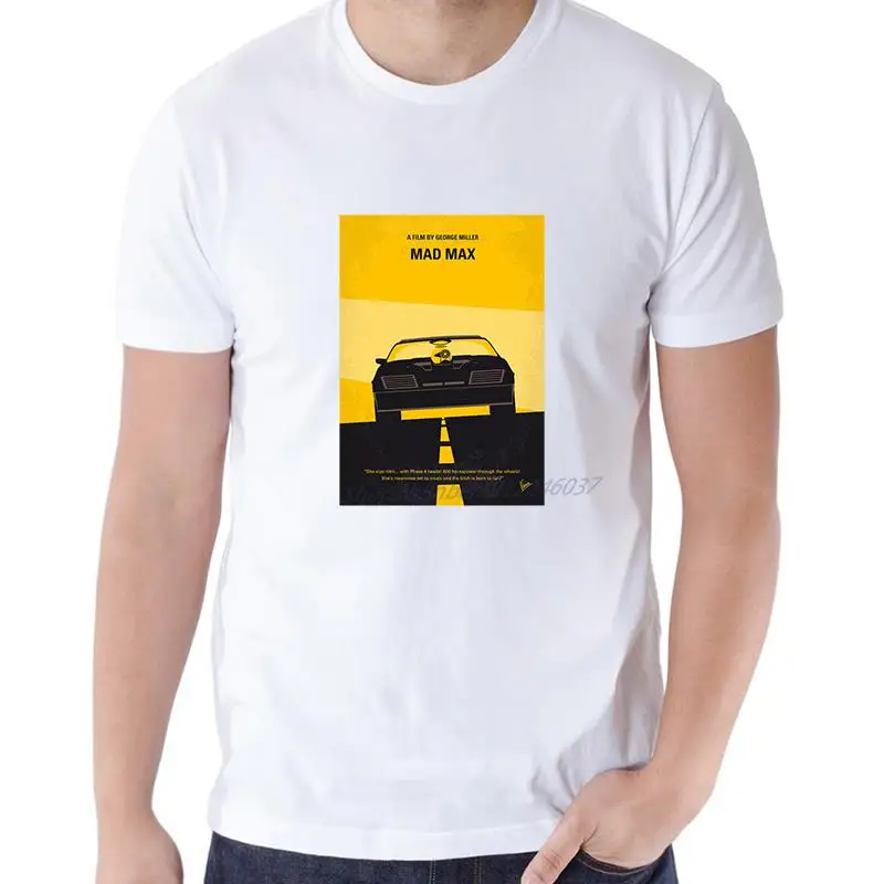 Mad Max 70s V8 Interceptor Bad Ass Dystopia Postapokalyptisches Action-T-Shirt Sommer-Baumwoll-T-Shirts Tops Neue Shirts und T-Shirts