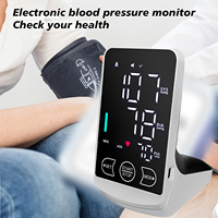 Smart Blood Pressure Monitor High Accurate Rechargeable Digital Sphygmomanometer Bp Monitors Electronic Tonometer Arm Cuff