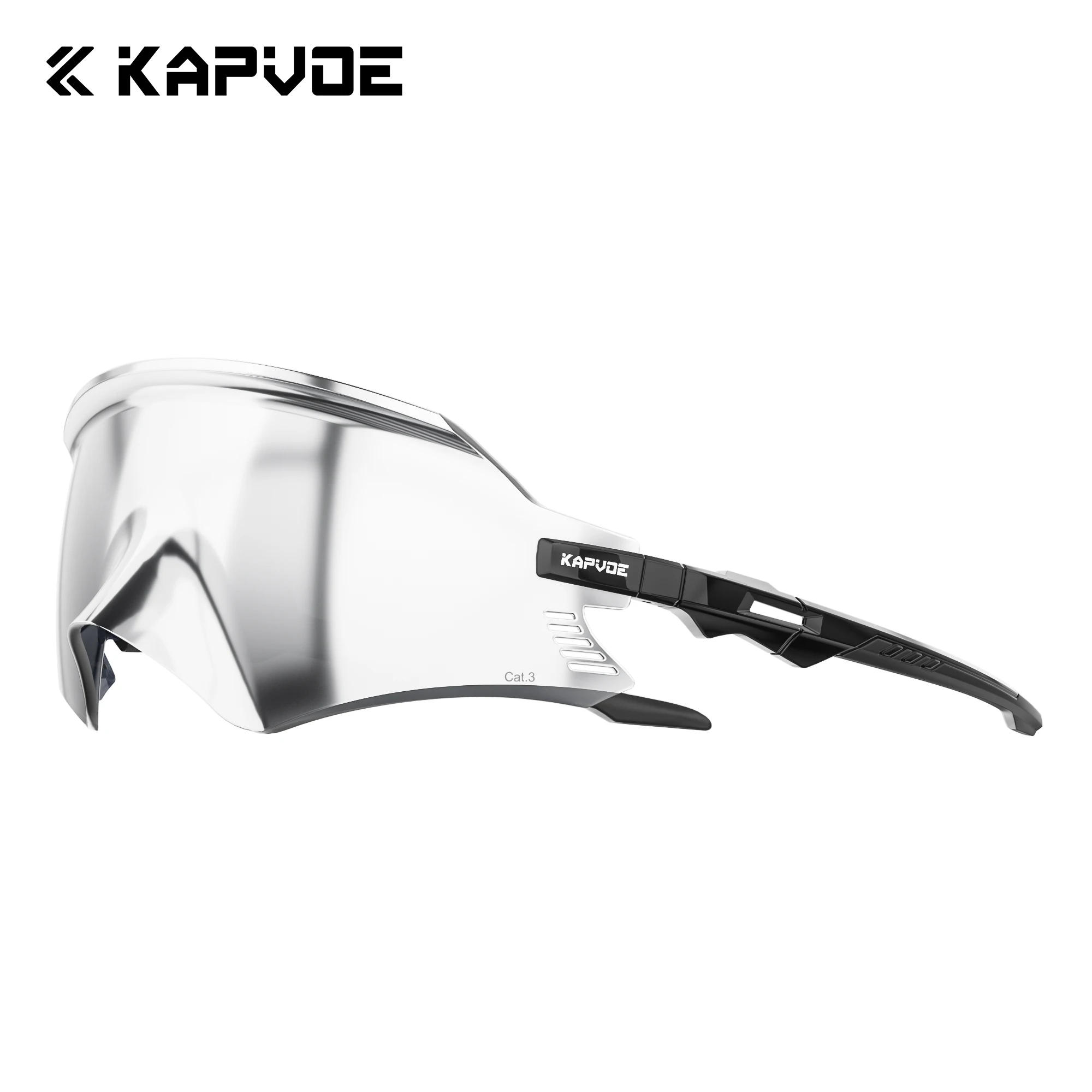 KAPVOE Photochrome Radfahren Sonnenbrille Männer Straße Fahren Fahrrad Brille Outdoor Sport Wandern Frauen Fahrrad Radfahren UV400 Brille
