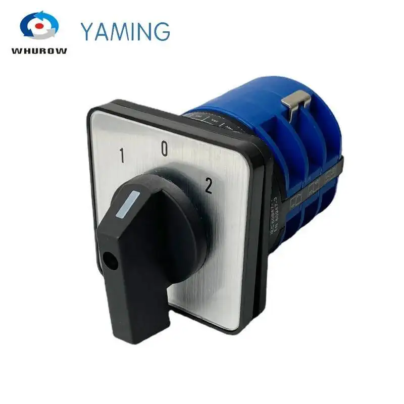 

YMW26-32 690 n/3 переключатель управления FWD и REV, вращающийся электрический переключатель, поворотный кулачковый переключатель, три полюса, 3 положения, 32 А, В