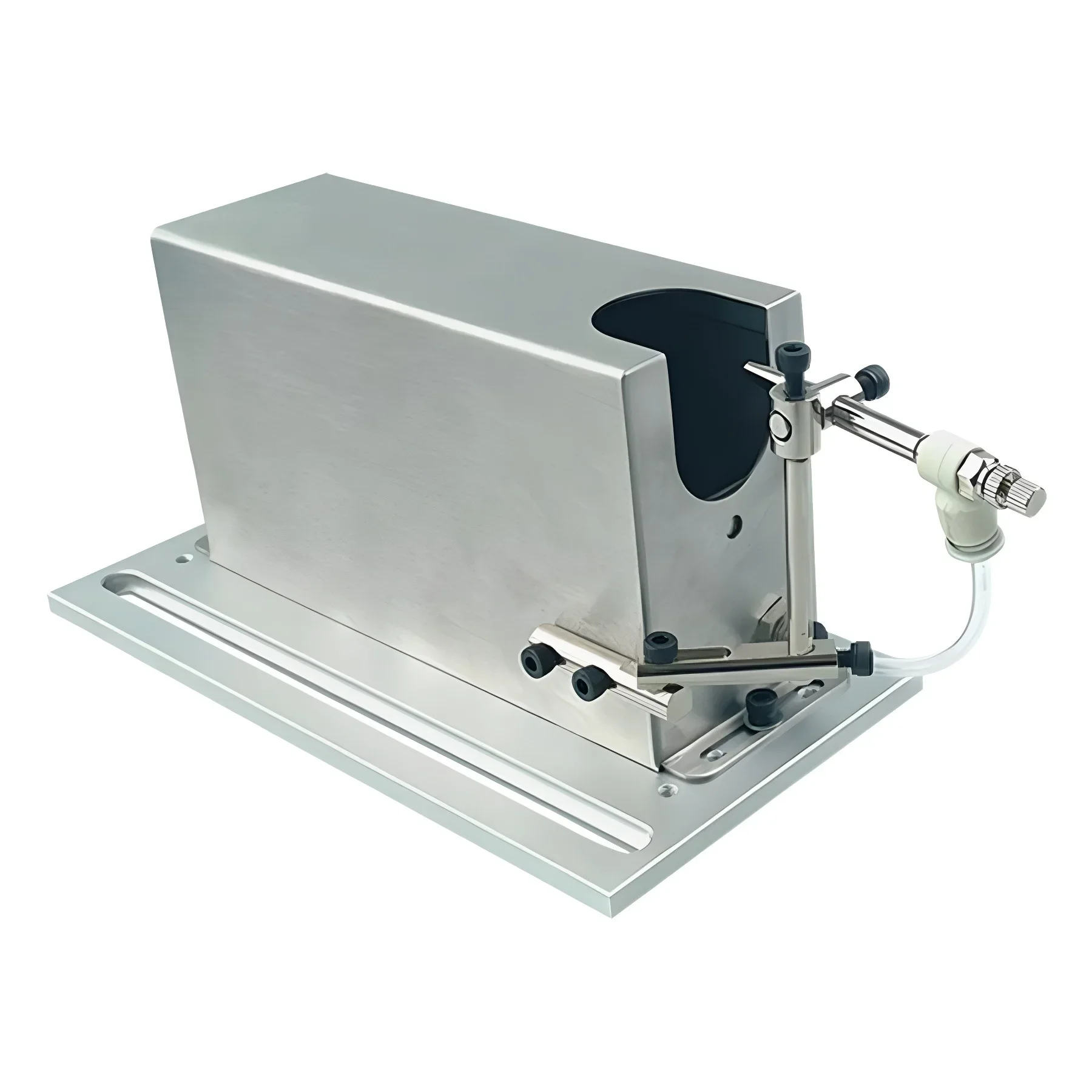Air-blown soldering iron head cleaner for soldering machine 12