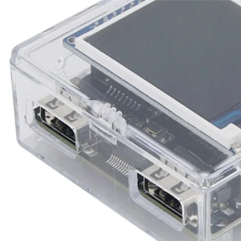 AED6-Kmbox B+Pro Key Mouse Controller AI Auxiliary Support Dual USB Press Key Mouse Handle For DMA And Dual Computer,With LCD